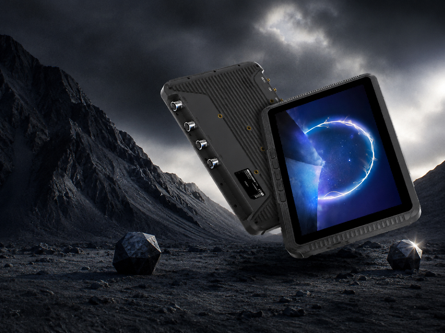 كمبيوتر السيارة integrated rugged device design