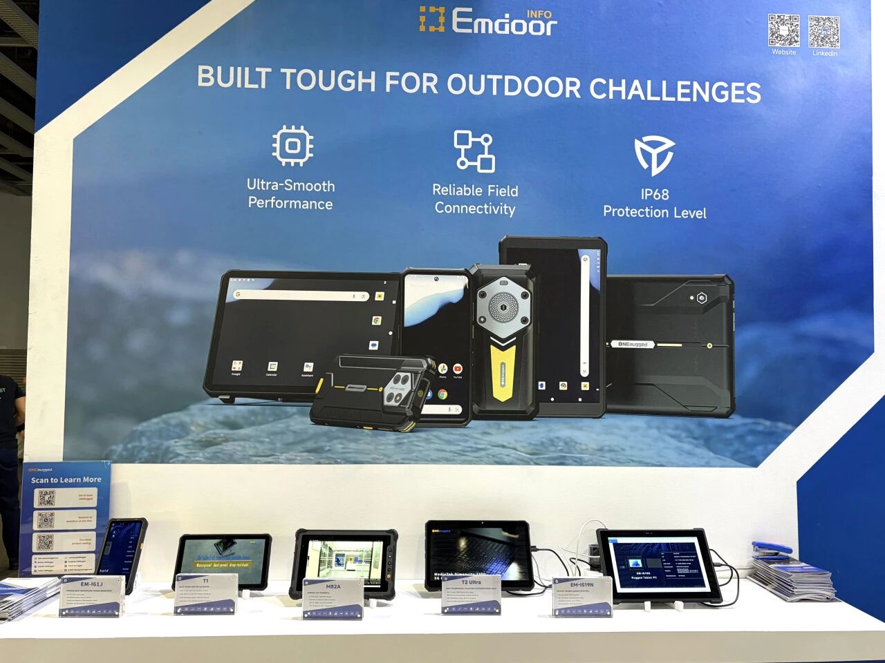 معلومات Emdoor: Empowering All Scenarios with One-Stop Rugged Computers