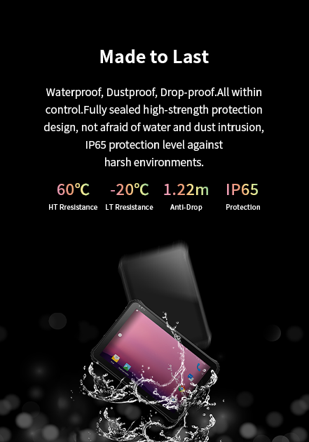 Made to Last Waterproof, Dustproof, Drop-proofAll within control